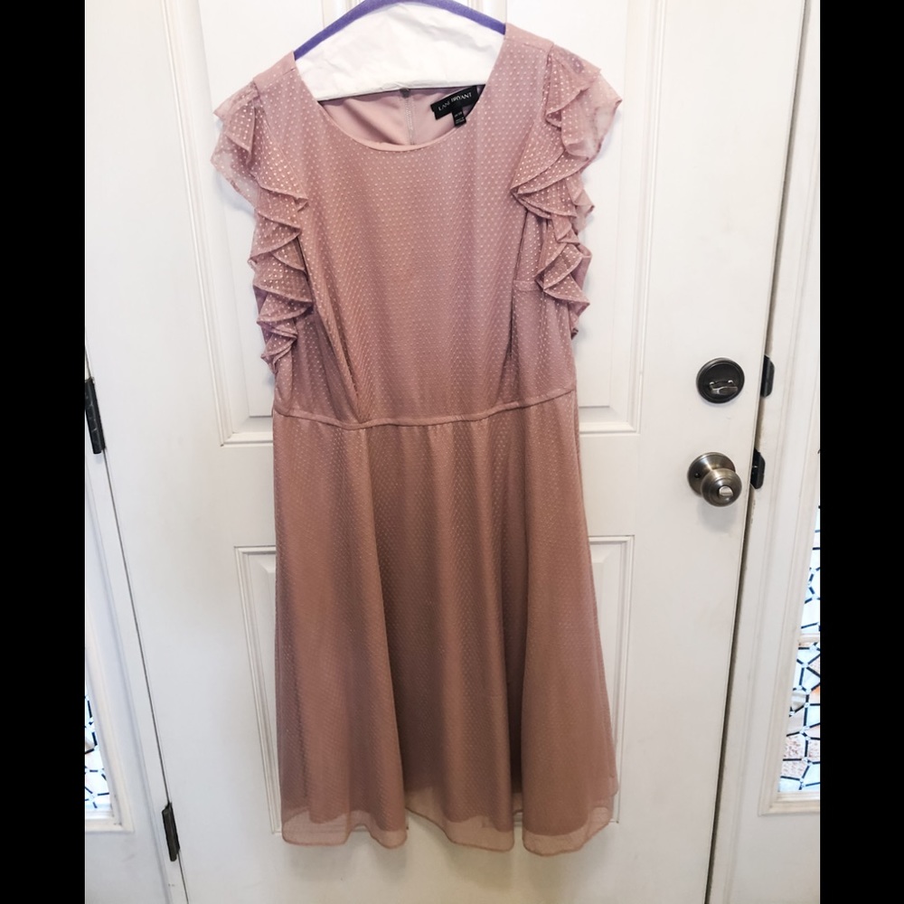 Lane Bryant Light Lavender Dress